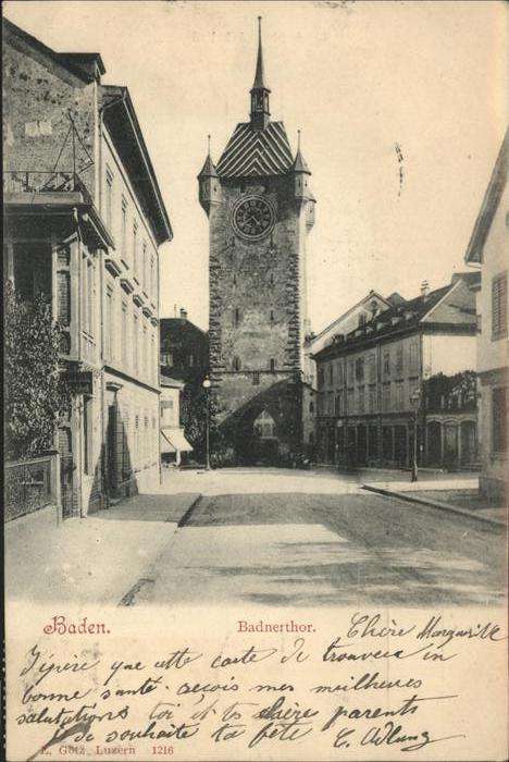Baden AG Badnerthor