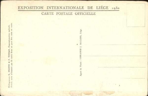 Liege Luettich Exposition International de Liege 1930 – Bild 2