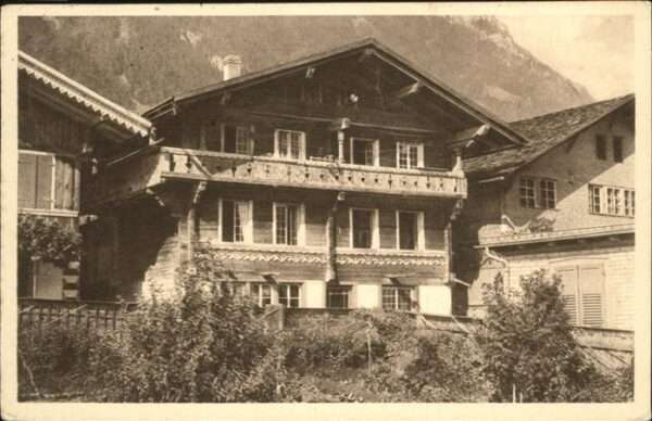 Ringgenberg Schweizer Bauernhäuser Feldpost Haus Ri
