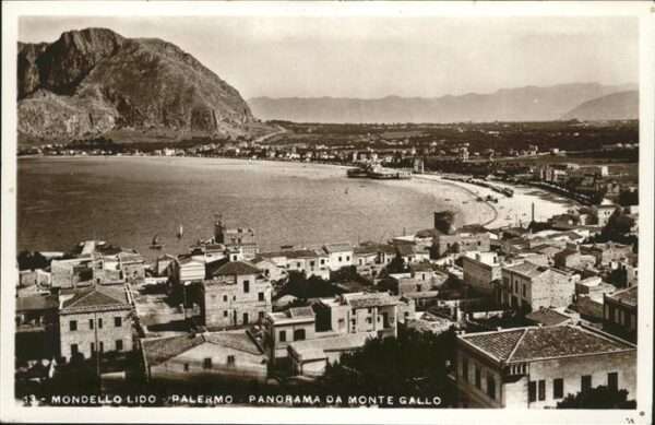 Palermo Sicilia Mondello Lido Monte Gallo