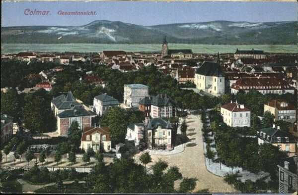 Colmar Haut Rhin Elsass Gesamtansicht