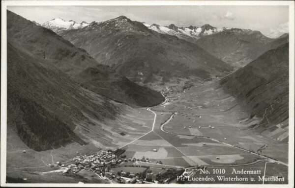 Winterhorn Adelboden Feldpost Piz Lucendro Mutthorn