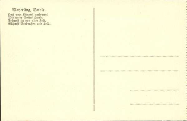 Mayerling Baden Totale – Bild 2