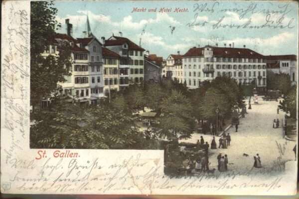 St Gallen SG Markt Hotel Hecht
