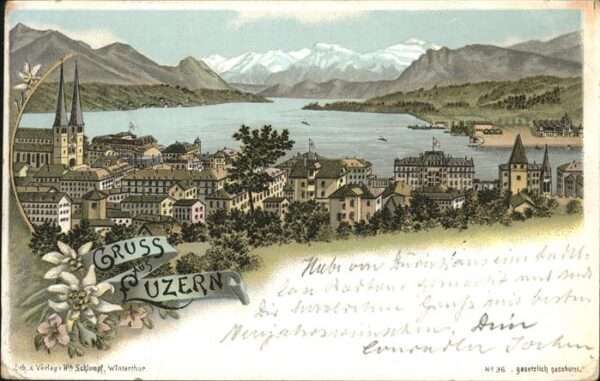 Luzern LU Edelweiss Luzerner See