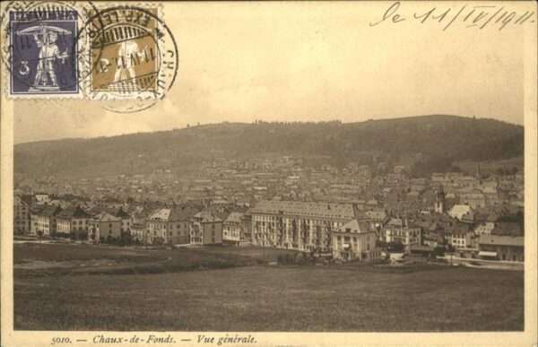 La Chaux-de-Fonds Vue generale