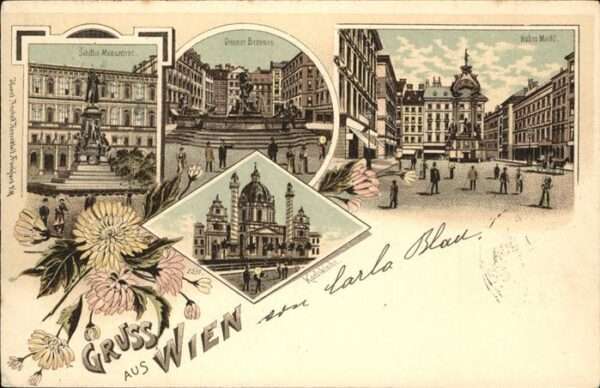 Wien Kirche Schiller Monument