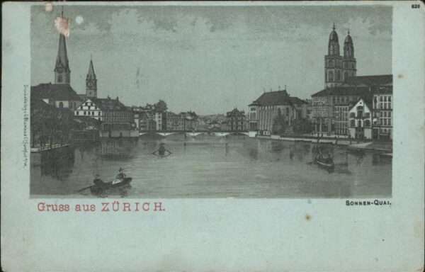 Zuerich Sonnen-Quai