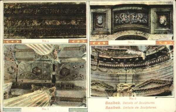 Baalbek Baalbeck Sculptures