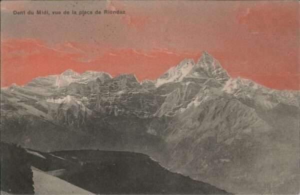 Riondaz La Dent du Midi