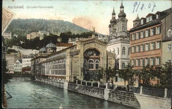 Karlsbad Eger Sprudel Colonade