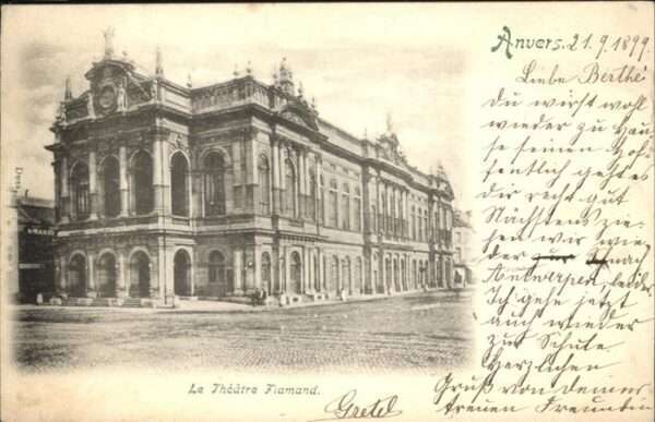 Anvers Antwerpen Theatre Flamand