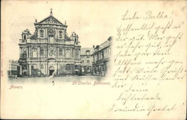 Anvers Antwerpen st Charles Borromee