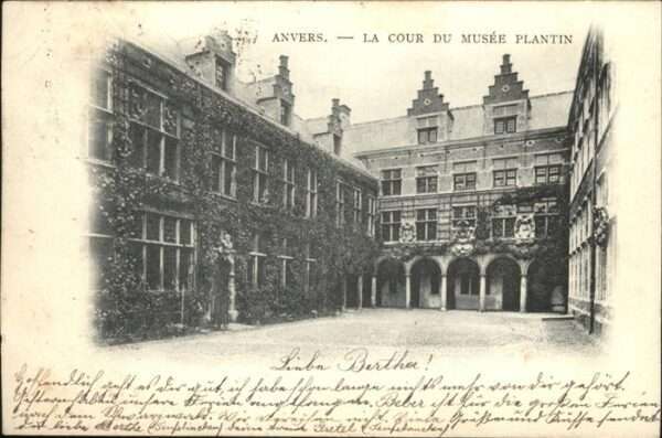 Anvers Antwerpen Musee Plantin