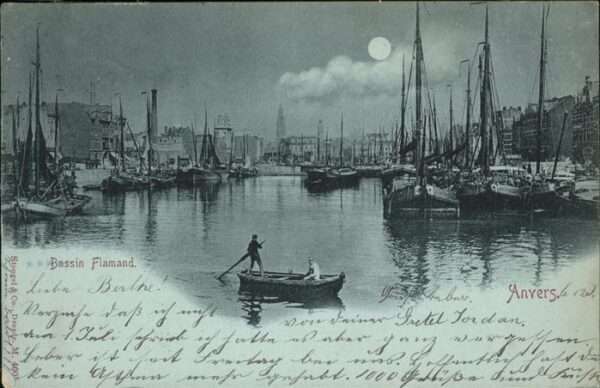 Anvers Antwerpen Bassin Flamand Schiff