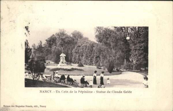 Nancy Lothringen Statue Claude Gelee