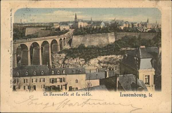 LUXEMBOURG  Luxemburg Brücke