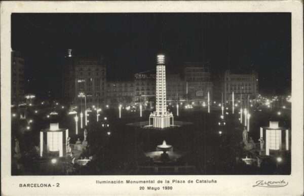 Barcelona Cataluna Plaza de Cataluna