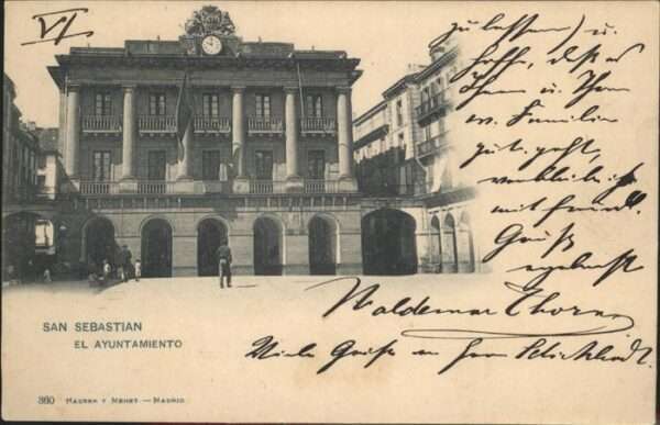 San Sebastian  Pais Vasco ES El Ayuntamiento