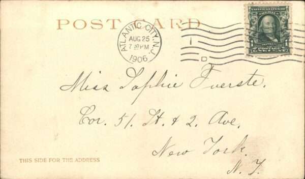 Atlantic City New Jersey Seaside Hotel Kutsche – Bild 2