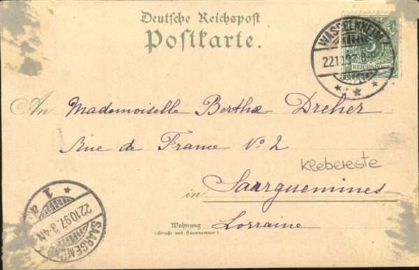 Strasbourg Alsace Kaiser Palst Universität Münsterinneres – Bild 2