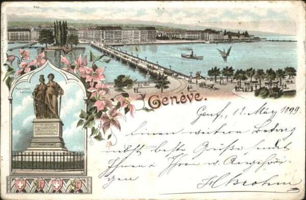 Geneve GE Monument National Schiff