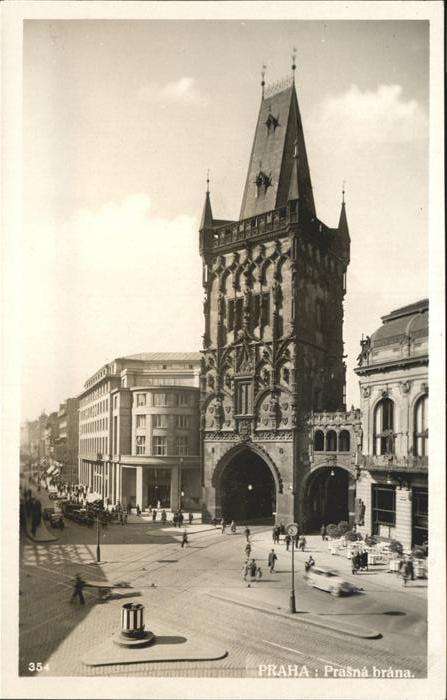 Prag Prahy Prague Pulverturm