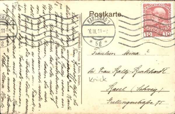 Karlsbad Eger Mühlbrunnenkolonade – Bild 2