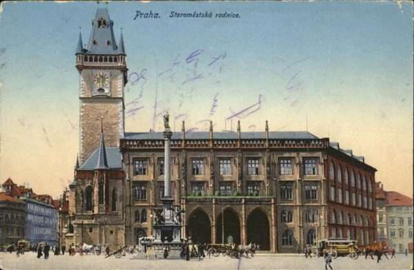 Prag Prahy Prague Kutsche
