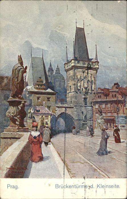 Prag Prahy Prague Brückentürme
