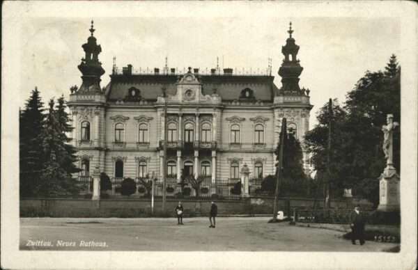 Zwittau Tschechien Rathaus