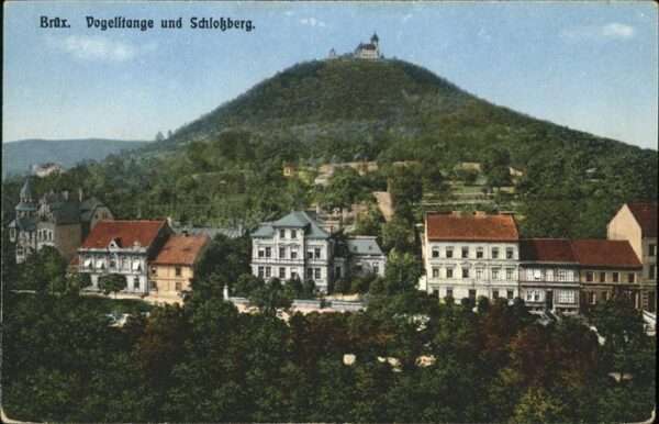 Bruex Most Sudetengau Vogelstange Schlossberg