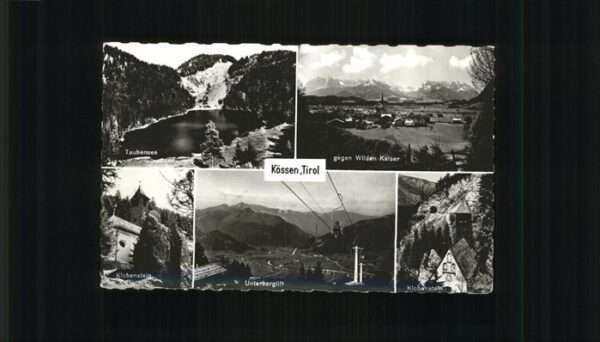 Koessen Wilden Kaiser Taubensee Sessellift