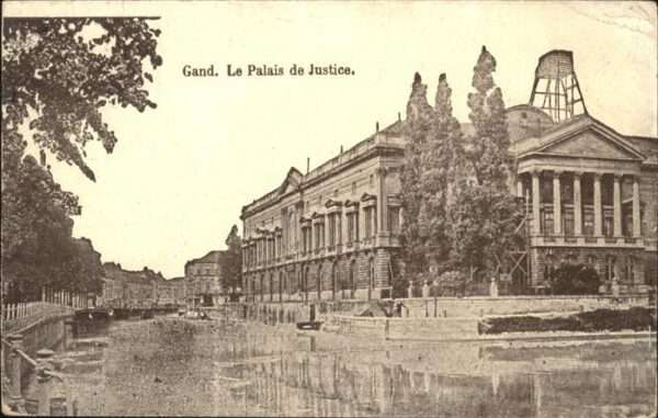 Gand Belgien Le Palais de Justice
