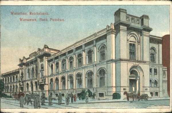 Warschau Masowien Reichsbank Kutsche