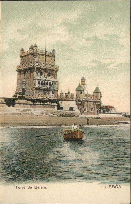 Lisboa Torre de Belem Schiff