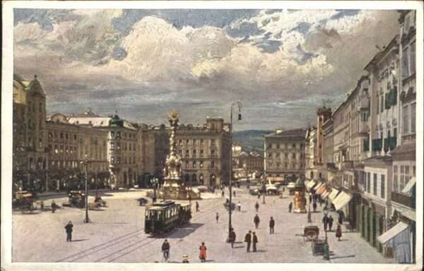 Linz Donau Franz-Josef-Platz