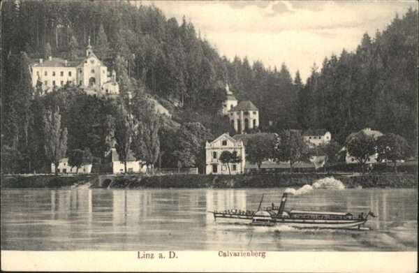 Linz Donau Calvarienberg