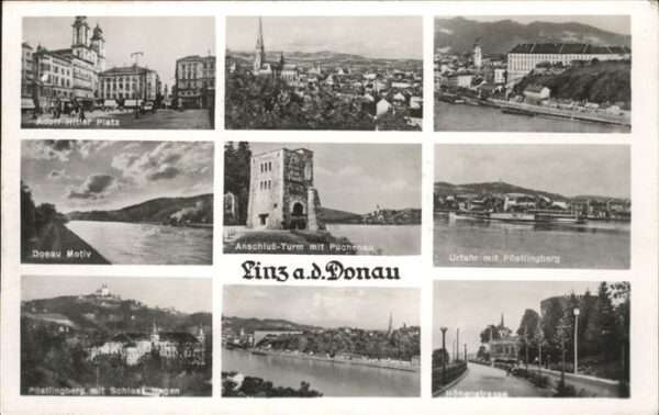 Linz Donau Ortsansichten