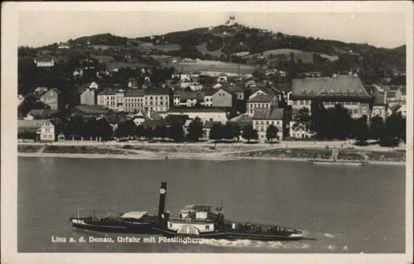 Linz Donau Urfahr Pöstlingberg Dampfer