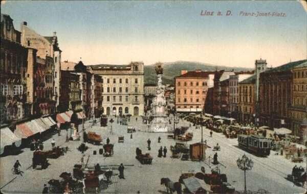 Linz Donau Franz-Josef-Platz
