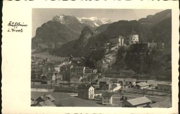 Kufstein Tirol Panorama Festung