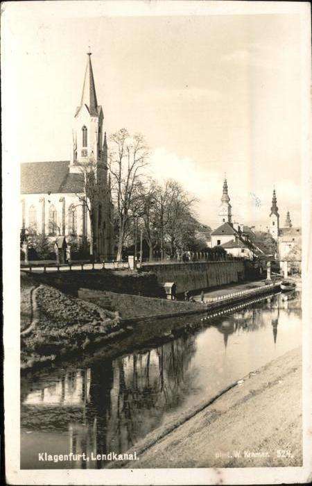 Klagenfurt Woerthersee Lendkanal