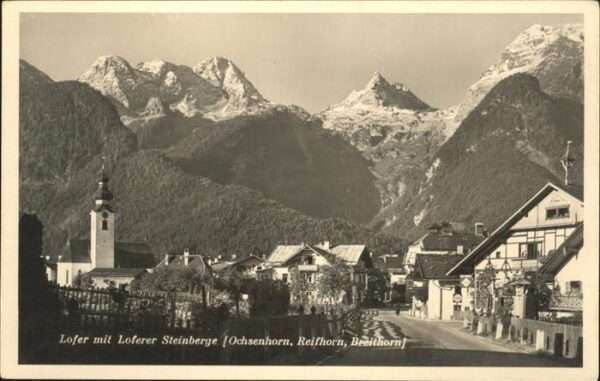 Lofer Loferer Steinberge