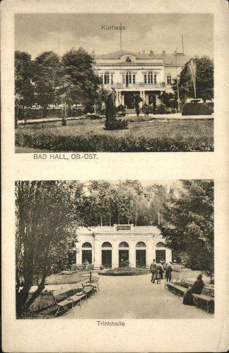 Bad Hall Oberoesterreich Kurhaus Trinkhalle