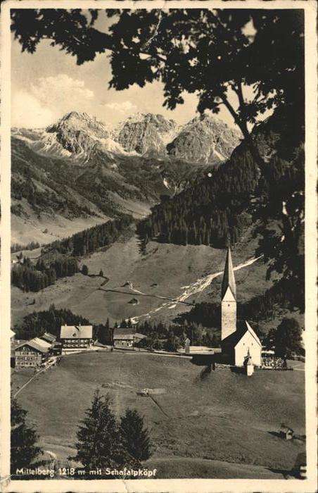 Mittelberg Vorarlberg Gesamtansicht