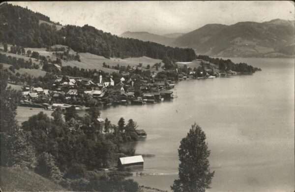 Unterach Attersee Panorama