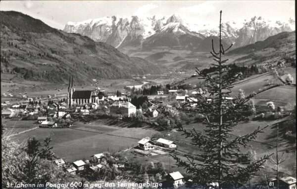 St Johann Pongau Salzburg Tennengebirge