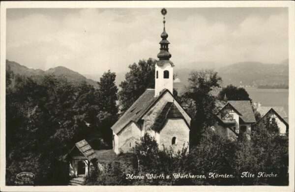Maria Woerth Woerthersee Alte Kirche