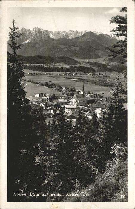 Koessen Wilder Kaiser Gesamtansicht